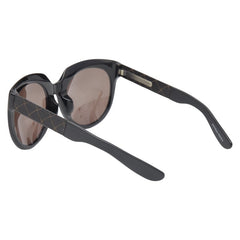 ボッテガヴェネタ イントレチャート モチーフ サングラス BV305F ブラック プラスチック レディース BOTTEGAVENETA 【中古】