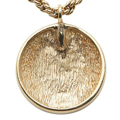 ディオール CDロゴ ネックレス ゴールド メッキ レディース Dior 【中古】