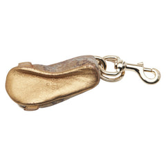 グッチ GGキャンバス ホースビット シューズ チャーム バッグチャーム キーホルダー ベージュ ゴールド キャンバス メッキ レディース GUCCI 【中古】