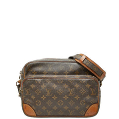 ルイ ヴィトン モノグラム ナイル 斜め掛け ショルダーバッグ M45244 ブラウン PVC レザー レディース LOUIS VUITTON 【中古】