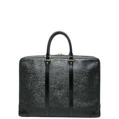 ルイ ヴィトン エピ ポルトドキュマン ヴォワヤージュ ビジネスバッグブリーフケース M59162 ノワール ブラック レザー レディース LOUIS VUITTON 【中古】