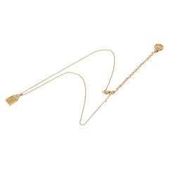 ジバンシー ネックレス ゴールド メッキ ラインストーン レディース Givenchy 【中古】