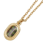 バーバリー ネックレス ゴールド メッキ レディース BURBERRY 【中古】