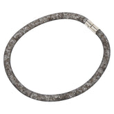 スワロフスキー スターダスト チョーカー シルバー ブラック メタル レディース SWAROVSKI 中古
