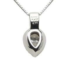 Pt900 プラチナ Pt850 プラチナ ダイヤ0.301ct ダイヤ0.13ct ペンダントネックレス レディース 【中古】