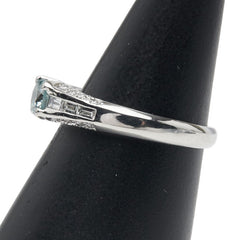 Pt900 プラチナ ダイヤ0.503ct ダイヤ0.40ct リング 指輪 レディース 16号 【中古】