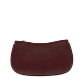 カルティエ マストライン ポーチ ボルドー ワインレッド レザー レディース CARTIER 【中古】