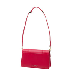 ブルガリ セルペンティ フォーエバー ショルダーバッグ ピンク レザー レディース BVLGARI 【中古】