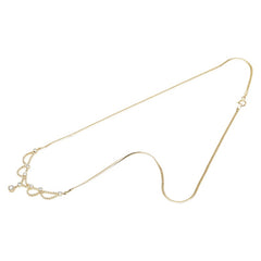 K18YG イエローゴールド ダイヤ0.30ct ペンダントネックレス レディース 【中古】