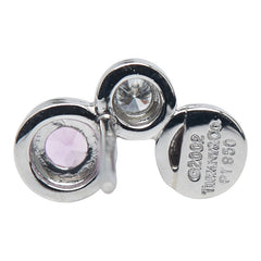 ピアス Pt950 プラチナ レディース 【中古】
