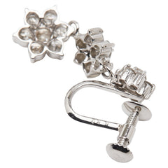 Pt900 プラチナ ダイヤ0.5ct イヤリング レディース 【中古】