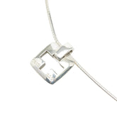 ティファニー ピアストクロス チョーカー ネックレス SV925 シルバー レディース TIFFANY&Co. 【中古】