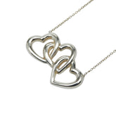 ティファニー トリプルハート ネックレス SV925 シルバー レディース TIFFANY&Co. 【中古】