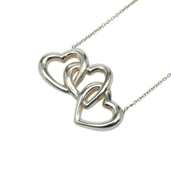 ティファニー トリプルハート ネックレス SV925 シルバー レディース TIFFANY&Co. 【中古】