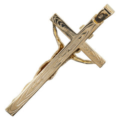 K18YG イエローゴールド INRI クロス ペンダントトップ レディース 【中古】