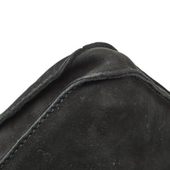 エルメス サックトゥドゥ ショルダーバッグ ブラック ブラウン ファー スエード レディース HERMES 【中古】