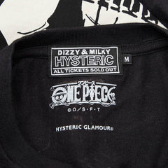 ヒステリックグラマー ×ONE PIECE BOA.HANCOCK EXPLORER Tシャツ サイズM 02253CT14 ブラック マルチカラー コットン メンズ HYSTERIC GLAMOUR 【中古】