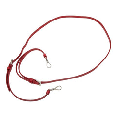 プラダ ショルダーストラップ レッド レザー レディース PRADA 【中古】