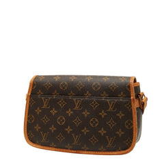 ルイ ヴィトン モノグラム ソローニュ 斜め掛け ショルダーバッグ M42250 ブラウン PVC レザー レディース LOUIS VUITTON 【中古】