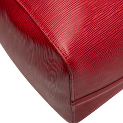 ルイ ヴィトン エピ キーポル55 ボストンバッグ M42957 カスティリアンレッド レザー レディース LOUIS VUITTON 【中古】