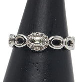 Pt900 プラチナ ダイヤ0.17ct リング 指輪 レディース 13号 【中古】