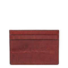 グッチ カードケース パスケース 245561 レッド レザー レディース GUCCI 【中古】