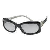 シャネル ココマーク カメリア サングラス グラデーションレンズ 5127 ブラック ホワイト プラスチック レディース CHANEL 【中古】