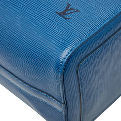 ルイ ヴィトン エピ スピーディ30 ハンドバッグ ミニボストンバッグ M43005 トレドブルー レザー レディース LOUIS VUITTON 【中古】