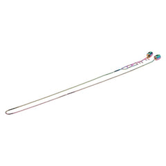 フェンディ Air Pods ストラップ ネックレス レインボー メッキ レディース FENDI 【中古】