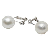 K14WG ホワイトゴールド パール12~12.3mm イヤリング レディース 【中古】