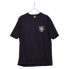 ロエベ EYE NATURE PRINTED T-SHIRT Tシャツ サイズL ネイビー マルチカラー コットン メンズ LOEWE 【中古】
