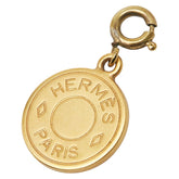 エルメス セリエ ペンダントトップ ゴールド メッキ レディース HERMES 【中古】