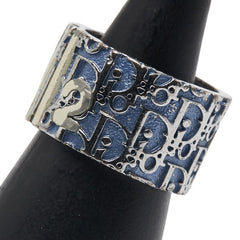 ディオール トロッター リング 指輪#6 シルバー ブルー メタル レディース Dior 【中古】