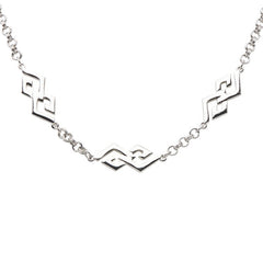 ジバンシー ロゴ モチーフ ネックレス シルバー メタル レディース Givenchy 【中古】