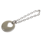カルティエ ロゴ ハート モチーフ チャーム シルバー メタル レディース CARTIER 【中古】