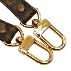 ルイ ヴィトン モノグラム ショルダーストラップ ブラウン PVC レザー レディース LOUIS VUITTON 【中古】