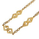 ジバンシー ロゴ モチーフ ネックレス ゴールド メッキ レディース Givenchy 【中古】