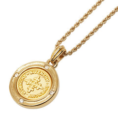 ジバンシー ラインストーン ネックレス ゴールド メッキ レディース Givenchy 【中古】