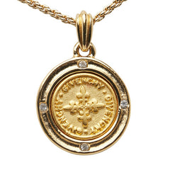 ジバンシー ラインストーン ネックレス ゴールド メッキ レディース Givenchy 【中古】