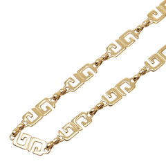 ジバンシー ロゴ チョーカー ネックレス ゴールド メッキ レディース Givenchy 【中古】