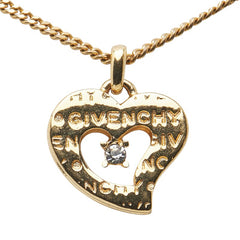 ジバンシー ハート モチーフ ネックレス ゴールド メッキ レディース Givenchy 【中古】