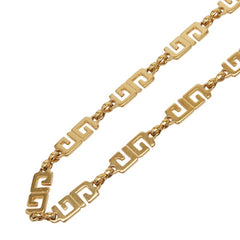 ジバンシー Gマーク ネックレス ゴールド メッキ レディース Givenchy 【中古】