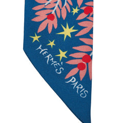 エルメス ツイリー Sous le Charme d'Orphee オルフェウスの魅力に誘われて スカーフ ブルー マルチカラー レディース HERMES 【中古】