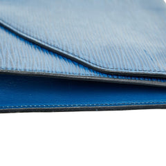 ルイ ヴィトン エピ アールデコ クラッチバッグ M52635 トレドブルー レザー レディース LOUIS VUITTON 【中古】