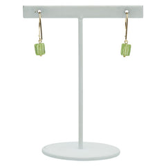 ゴールド グリーン K18YG イエローゴールド ペリドット ピアス レディース 【中古】