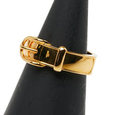 エルメス サンチュール ベルトモチーフ スカーフリング ゴールド メッキ レディース HERMES 【中古】
