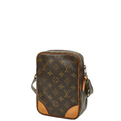 ルイ ヴィトン モノグラム アマゾン 斜め掛け ショルダーバッグ M45236 ブラウン PVC レザー レディース LOUIS VUITTON 【中古】