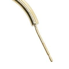 K18YG イエローゴールド ハートモチーフ スタッドピアス レディース 【中古】