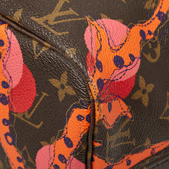 ルイ ヴィトン モノグラム ラマージュ ネヴァーフルMM トートバッグ ハンドバッグ M41603 ブラウン マルチカラー PVC レザー レディース LOUIS VUITTON 【中古】