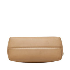 フェンディ バイザウェイ ミディアム ハンドバッグ ショルダーバッグ 2WAY 8BL124 ベージュ ブラック レザー レディース FENDI 【中古】